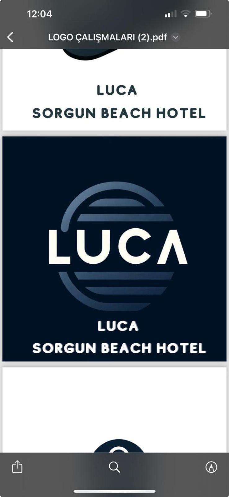 Luca Beach Hotel Side Buitenkant foto